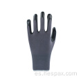 Guantes de microfoam de nitrilo antideslizante de hespax